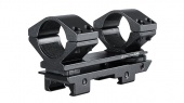 Кронштейн Hawke Adjustableна 26мм на планку Weaver, высокий, +/-30 MOA (22302)
