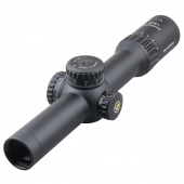 Continental X6 1-6x28 Tactical FFP,  сетка BDC & Wind, 34 мм,  тактические барабаны, Zero Stop, азотозаполненный, с подсветкой  (SCFF-31)