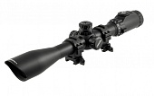 Оптический прицел Leapers UTG 30mmAccuShot 4-16X44 IE, SWAT AO Mil-dot, 36Colors EZ-TAP, кольца SCP3-U416AOIEW