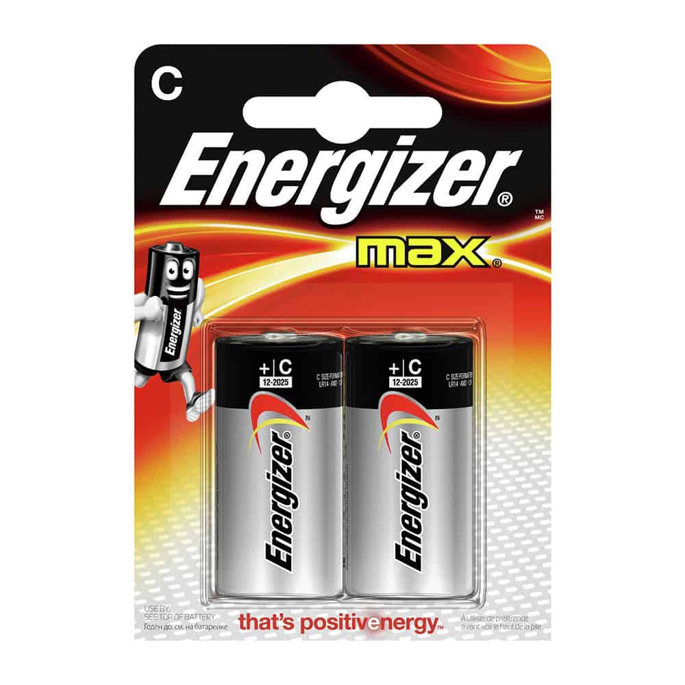 Элемент питания Energizer MAX LR14 BL2 уп. 2 шт