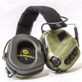 Наушники активные EARMOR M31 MOD3-FG (green)  (шумодавление активный - 84ДБ/пассивный - 22ДБ)