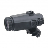 Увеличитель Vector Optics Maverick-III 3x22 Magnifier Mil, 3х-кратное увеличение, Weaver, откидной, прорезиненный, цвет черный (SCMF-31)
