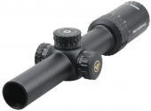 Aston 1-6x24, сетка Tactical Dot MOA, 30 мм, тактические барабаны, азотозаполненный, с подсветкой (SCOC-24)