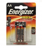 Элемент питания Energizer MAX LR06 (AA) BL2 - уп. 2шт