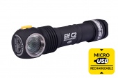 Фонарь Armytek Elf C2 Micro-USB 980лм XP-L (теплый свет) + 18650 Li-Ion