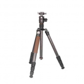Штатив трипод  Leofoto  LN-324CT+NB-46 CARBON с головой (размер в собранном виде 540 мм,макс.высота 1800 мм,мин.240 мм, вес 2,80 кг. резьба 3/8) максимальная нагрузка 20кг)