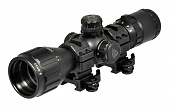 Оптический прицел Leapers UTG 3-9X32 Compact CQB Bug Buster AO RGB c кольцами Picatinny SCP-M392AOLWQ