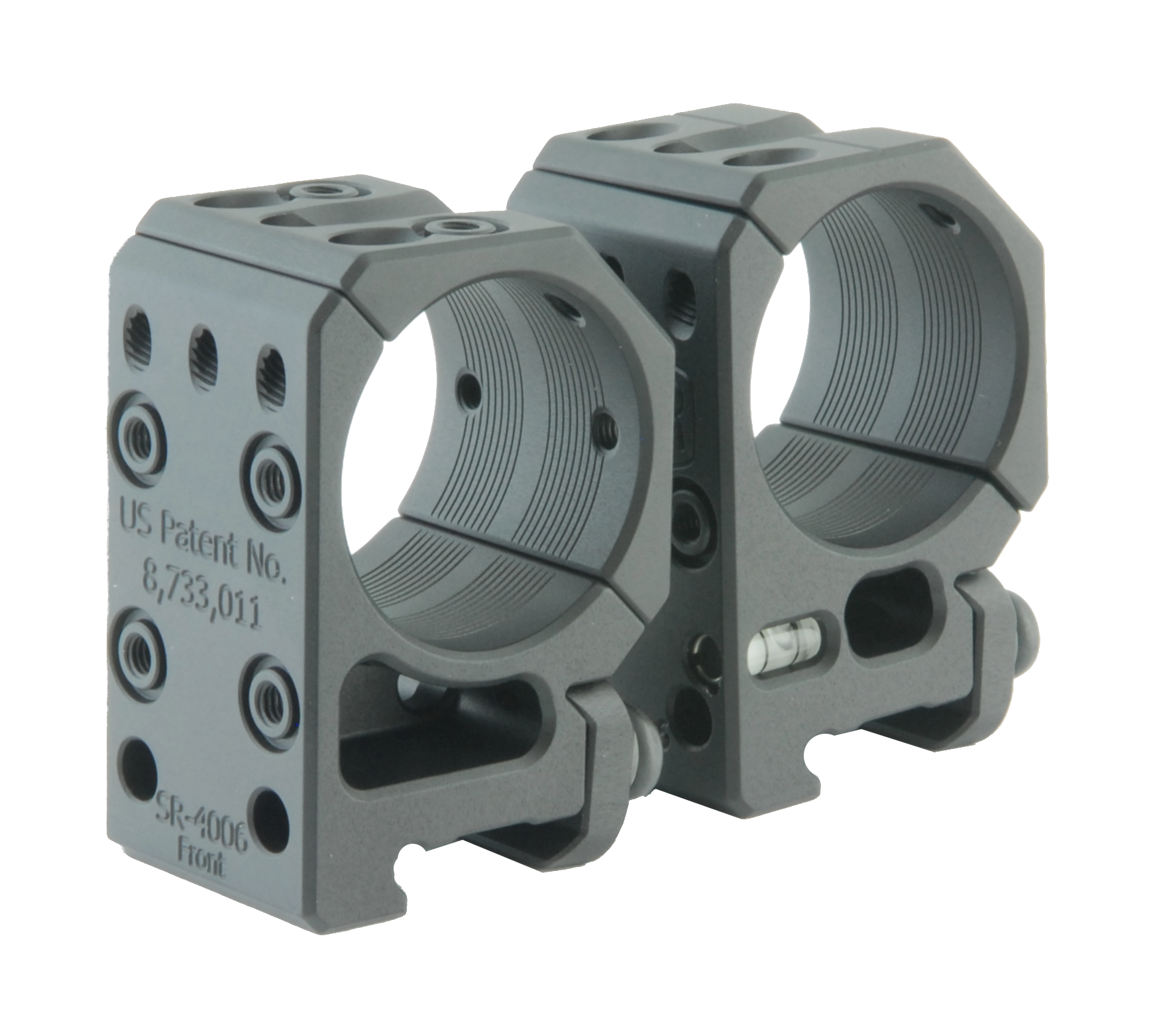 Тактические кольца SPUHR D34mm для установки на Picatinny, H34мм,без наклона (SR-4006)
