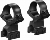 Кольца раздельные KOZAP CZ527 D26мм с окном визира BH17.8 (No.19*) средние