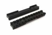 Планка Rusan Picatinny CZ 452/453/455/511/512/513 (наклон 20MOA) 010-35-20MOA