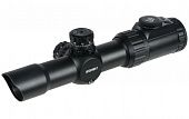 Оптический прицел Leapers 30mm 1-4.5X28 Circle Dot CQB, Glass IE Reticle с кольцами SCP3-145IECDQ