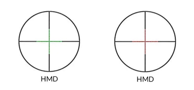 HMD (Half Mil Dot) IR