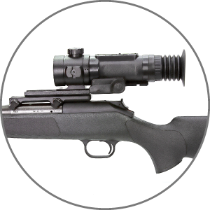 Dedal Venator, установленный на карабине Blaser R93