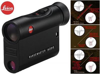 Лазерный Дальномер LEICA RANGEMASTER CRF 1600-B — интернет-магазин «Комбат»
