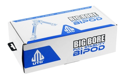 Сошки Leapers Big Bore на планку Picatinny TL-BPFS01-A (регулируемые, усиленные) высота от 22 до 35 см — интернет-магазин «Комбат»