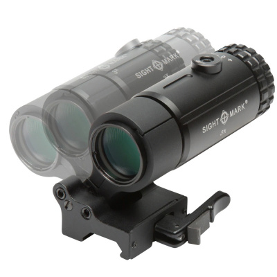 Увеличитель Sightmark T-3 c откидным быстросъемным креплением LQD (SM19063) — интернет-магазин «Комбат»