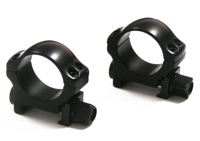 Быстросъемные кольца Recknagel на weaver BH 6.0mm на кольца D26mm 57026-0601 низкие — интернет-магазин «Комбат»