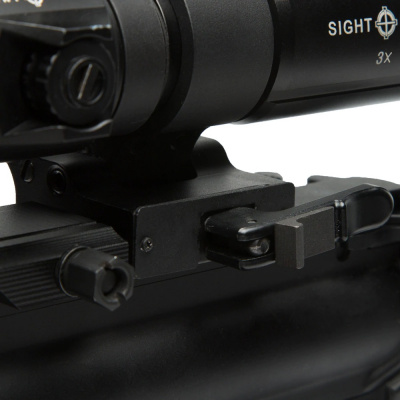 Увеличитель Sightmark T-3 c откидным быстросъемным креплением LQD (SM19063) — интернет-магазин «Комбат»