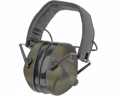 Наушники активные EARMOR M30-FG (green)  (шумодавление активный - 84ДБ/пассивный - 22ДБ) — интернет-магазин «Комбат»