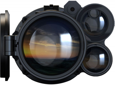 Тепловизионный прицел PARD SA62-35LRF (2.2-17.6х, объектив 35мм, сенсор 640x480, 12 мкм, 50 Гц, чувствительность<25mK, обнаружение до 2900м) — интернет-магазин «Комбат»