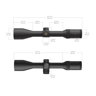 Фото  Continental X8 2-16x50 SFP сетка BDC Hunting ED, 30мм, азотозаполненый, с подсветкой (SCOM-45)