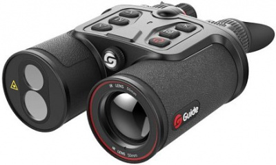 Тепловизионный бинокль Guide TN450 LRF (3,2-12,8x, 50mm/F1.2,сенсор 400х300, Vox, 17μm, Wi-Fi, видеозапись, дальномер 600м) — интернет-магазин «Комбат»