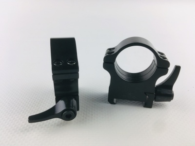 Кольца Rusan быстросъемные Weaver на 25,4мм H14 рычажные 050-25,4-14-R — интернет-магазин «Комбат»