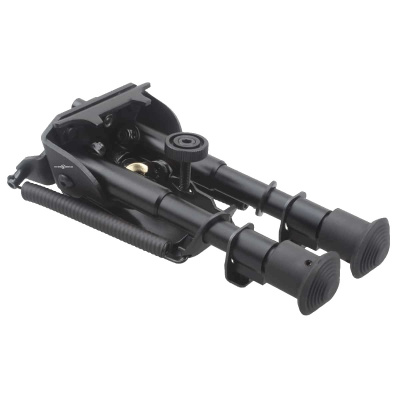 Сошки Vector Optics 6-9”  для установки на антабку (регулируемые,фиксация рычагом, +переходник на weaver) высота от 15 до 23см (SCBPS-04) — интернет-магазин «Комбат»