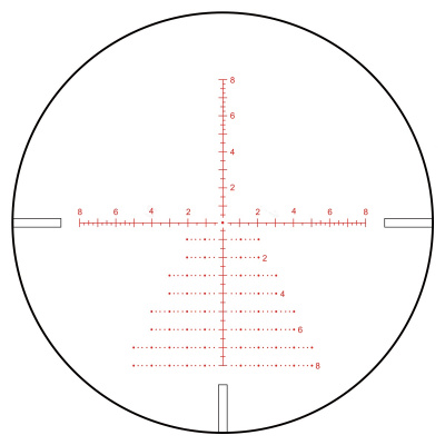 Фото  Continental X8 3-24x56 ZeroStop 30mm сетка Tactical VCT-20A ED с подсветкой (SCOL-T50)