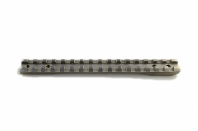 Планка Роза ветров Picatinny титановый КТ-ЦВ Бизон (Sauer-101) L170мм, наклон 20 моа — интернет-магазин «Комбат»