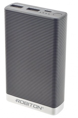Универсальный внешний аккумулятор ROBITON POWER BANK Li7.8-K 7800мАч (BL1 529-991) — интернет-магазин «Комбат»