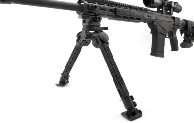 Сошки Leapers Big Bore на планку Picatinny TL-BPFS01-A (регулируемые, усиленные) высота от 22 до 35 см — интернет-магазин «Комбат»