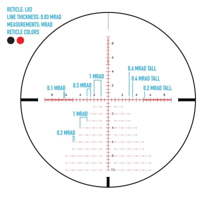 Фото  Оптический прицел Sightmark Citadel 5-30x56 LR2 подсветка сетки (SM13040LR2)