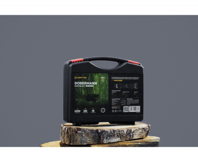 Фонарь тактический Armytek Dobermann Hunting Kit (Холодный свет) 1050 лм (фонарь+ 18650+ЗУ+ выносная кнопка+ магнитное подствольное крепление+ сетевой адаптер) — интернет-магазин «Комбат»