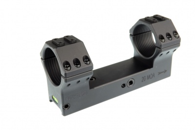 Небыстросъемный кронштейн Contessa Tactical на Weaver D30мм 20МОА с уровнем (SBTFX02/20) — интернет-магазин «Комбат»