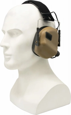 Наушники активные EARMOR M31 MOD3-CB (brown)  (шумодавление активный - 84ДБ/пассивный - 22ДБ) — интернет-магазин «Комбат»