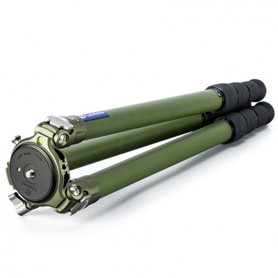 Штатив трипод Leofoto LM-364CL CARBON цвет ОЛИВА (размер в собранном виде 598 мм,макс.высота 1700 мм,мин.96 мм,вес 2,05 кг. резьба 3/8) — интернет-магазин «Комбат»
