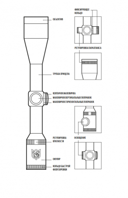 Фото  Оптический прицел Nikko Stirling Diamond Long Range 4-16x50 сетка HF, RTZ® (Return to Zero), 30 мм, подсветка красным, азотозаполненный (NDSI41650LRHF)