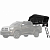 Палатка на крышу автомобиля Wild Land Lite Cruiser 120 XL 