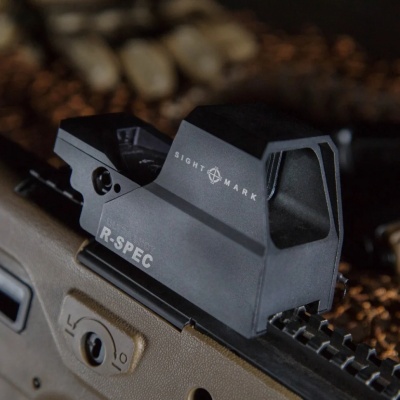 Коллиматорный прицел Sightmark Ultra Dual Shot R-Spec QD  открытый, красный/зеленый, 4 сетки, крепление на Weaver (SM26031) — интернет-магазин «Комбат»