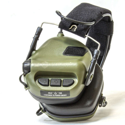 Наушники активные EARMOR M31 MOD3-FG (green)  (шумодавление активный - 84ДБ/пассивный - 22ДБ) — интернет-магазин «Комбат»