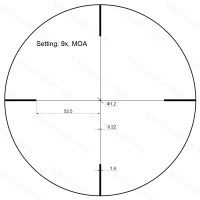Фото  Forester jr. 3-9x40, 30мм, сетка L4a, азотозаполненый (SCOM-35)
