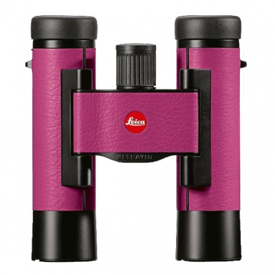 Бинокль LEICA Ultravid 10x25 Colorline, cherry-pink — интернет-магазин «Комбат»