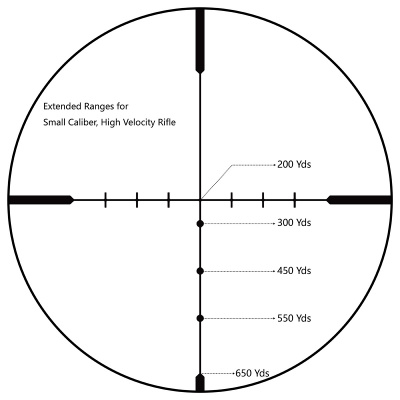 Фото  Hugo 4-16x44, сетка 22LR Rimfire, 25,4 мм, азотозаполненный, без подсветки (SCOL-29)