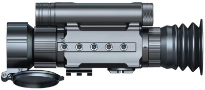Тепловизионный прицел PARD SA62-35LRF (2.2-17.6х, объектив 35мм, сенсор 640x480, 12 мкм, 50 Гц, чувствительность<25mK, обнаружение до 2900м) — интернет-магазин «Комбат»