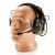 Наушники активные EARMOR M32 MOD3-FG (green) (с гарнитурой, шумодавление активный - 84ДБ/пассивный - 22ДБ) — интернет-магазин «Комбат»