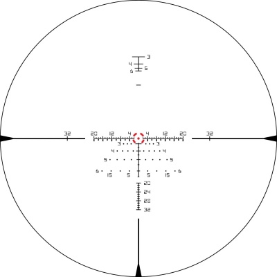 Фото  Оптический прицел Vortex Razor HD Gen.III 1-10x24 сетка EBR-9 MOA с подсветкой, 30 мм (RZR-11001)
