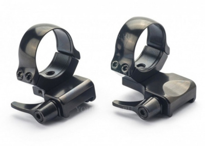 Кронштейн Rusan быстросъемный из 2-х частей Tikka T3 на 30мм H14 (055-T3-30-14-R) рычажные  — интернет-магазин «Комбат»