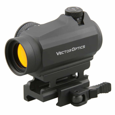 Коллиматорный прицел  Vector Optics MAVERICK 1x22 Gen.II 3MOA  совместим с ПНВ, быстросъёмный на Weaver (SCRD-12II) — интернет-магазин «Комбат»