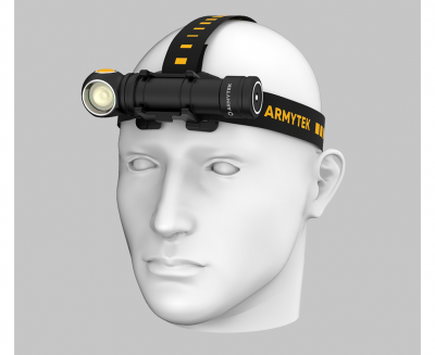 Фонарь налобный Armytek Wizard C2 Pro Max Magnet USB, XHP70.2, теплый свет (Warm), 3720 лм, ABM-01, 1x21700 (в комплекте) — интернет-магазин «Комбат»